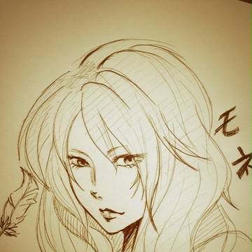 モネ　初描き　〈アナログ〉