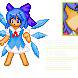 ドット絵でチルノ