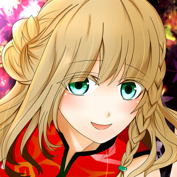 チャイナ服で