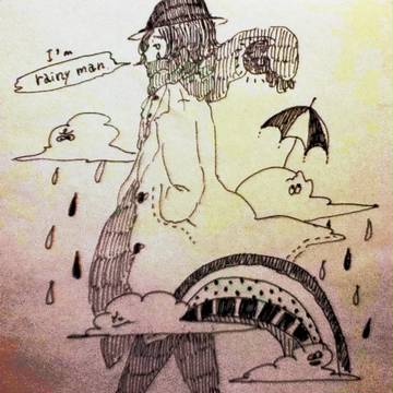 その雨の下には、