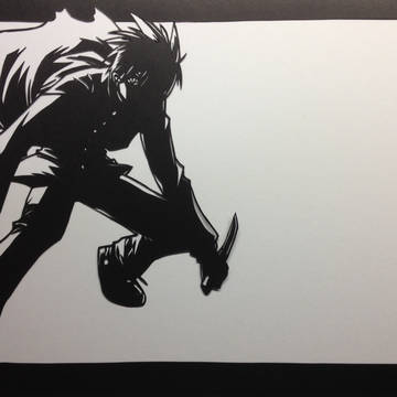 切り絵 七夜志貴