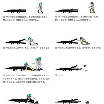 藍ちゃんと翔ちゃんでワニに素手で勝つ方法
