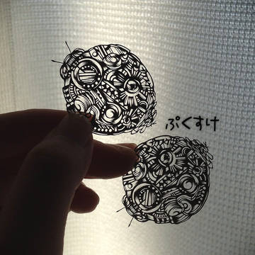 オリジナル 切り絵