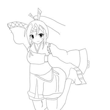 久しぶりのデジタル線画！