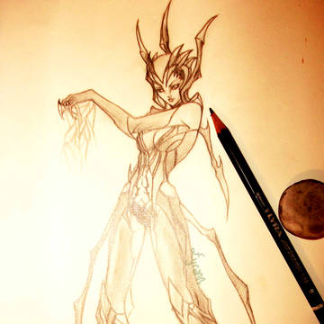 Fan art Elise LoL