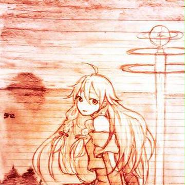 アナログ落書き詰