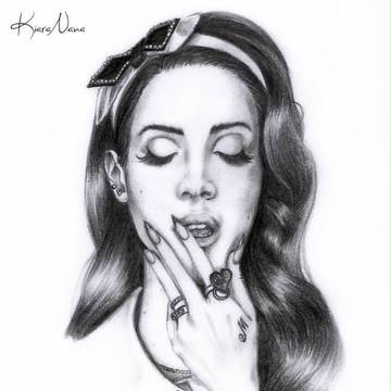 Lana Del Rey portrait