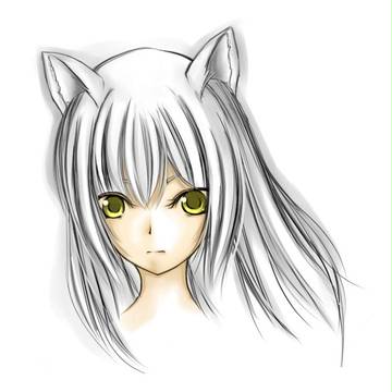 やっぱりPSO2のフレキャラを描いてみたっ