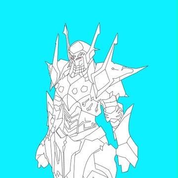 スキュラ装備 線画