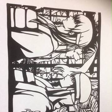 【桂】切り絵２！【坂本】
