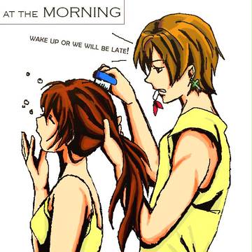Situation in the morning