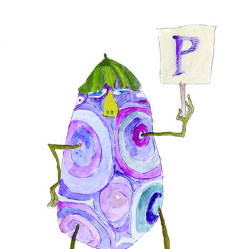 p