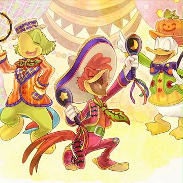 収穫祭の音楽隊