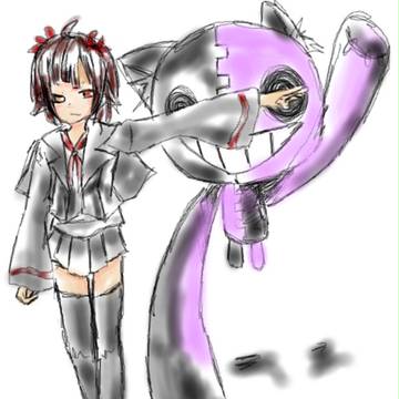 絵チャットでオリキャラ描いてみた