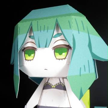 ペーパークラフト　うつつ　ガッチャマンクラウズ