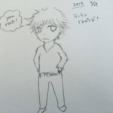 蘭丸先輩はぴば!
