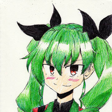 アンチョビちゃん楽描き