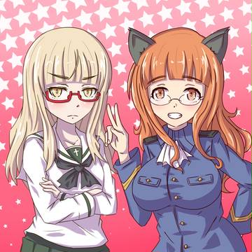 パッツンメガネ