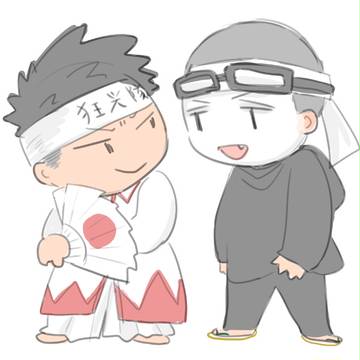 大元帥とロさん