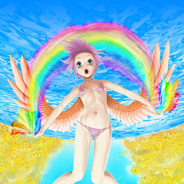 虹を掴んだ少女