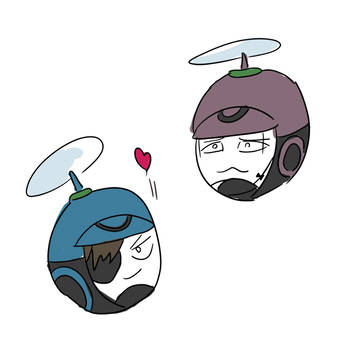 政宗と又兵衛と顔シューティング