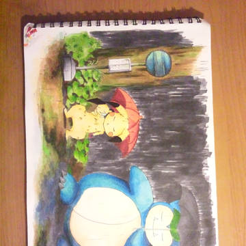 ポケモンで描いてみた