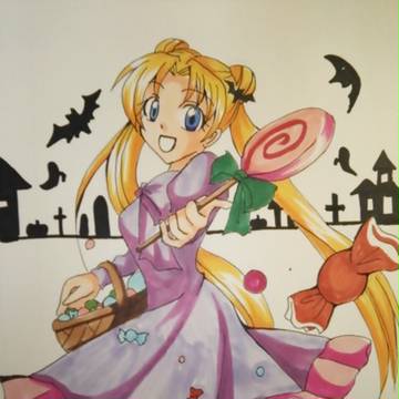 ハロウィン・うさぎ