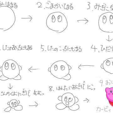 カビの絵描き歌