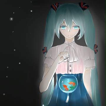 金鱼miku