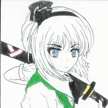 落書き　妖夢ver