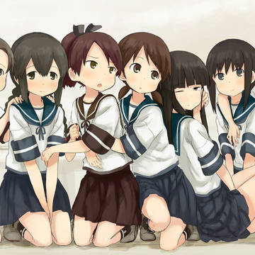 しばふさん型駆逐艦娘