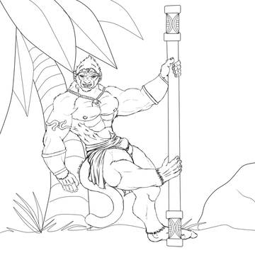 Pool Party Wukong