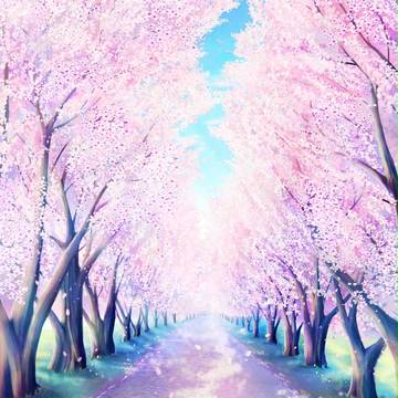 桜並木