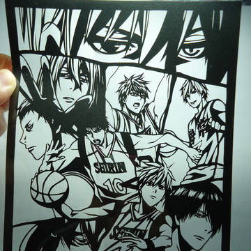 【切り絵】 黒バス2期 【放送開始！】
