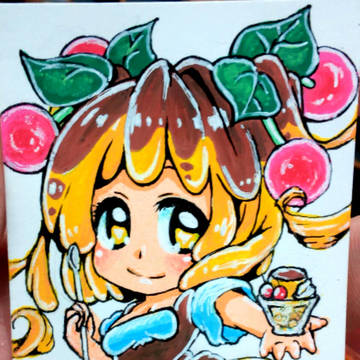 今のサムネ、プリンさんです