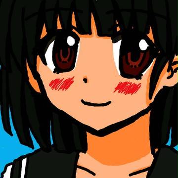 リア友ビアンデちゃんのオリキャラ紗絵ちゃんです(*^^*)