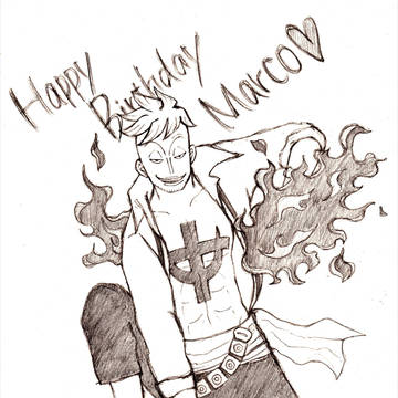 マルコ誕生日おめ！