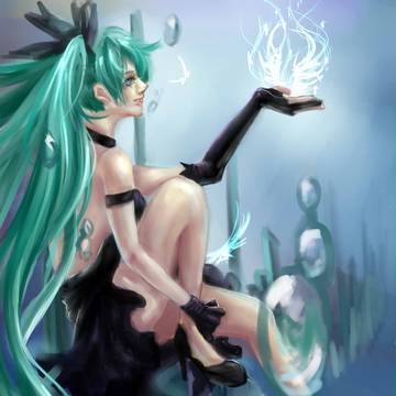 初音ミク    -    深海少女