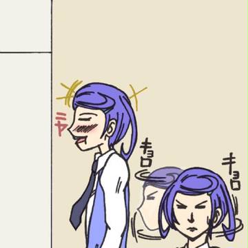 ひとり決めポーズ