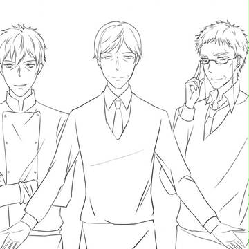 老眼鏡紳士&制服王子樣