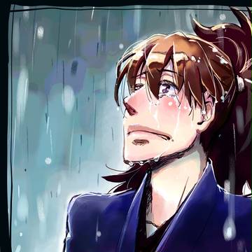 ないてる雷蔵