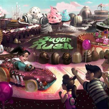 Sugar Rush Ride Concept