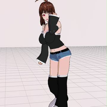 3DCG Design: Aina Casual Clothes