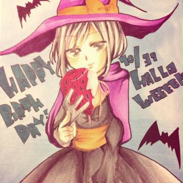 Happy birthday & Happy halloween
