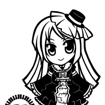 【波音リツ】カッティングシート原画
