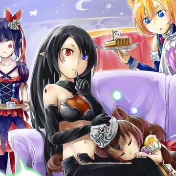 小さな女王のお昼寝