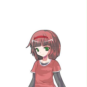 花園 春香をキャラクターなんとか機で作ってみたよ