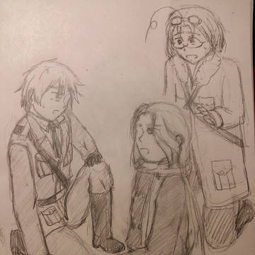【ヘタ狐】第十七章四節【シャーペン描き】