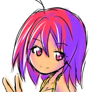 スマホで落書きしてみた。