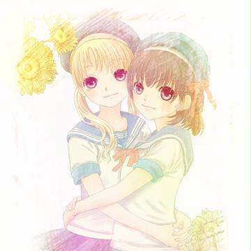 相拥